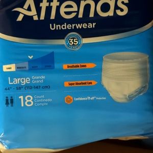 Attends incontinence briefs